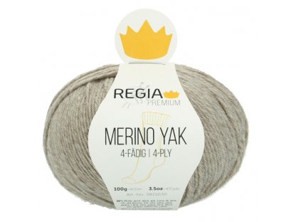 Regia Premium Merino Yak Beige meliert 7510