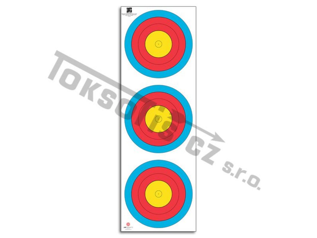 terč 3x20 cm kladkový luk