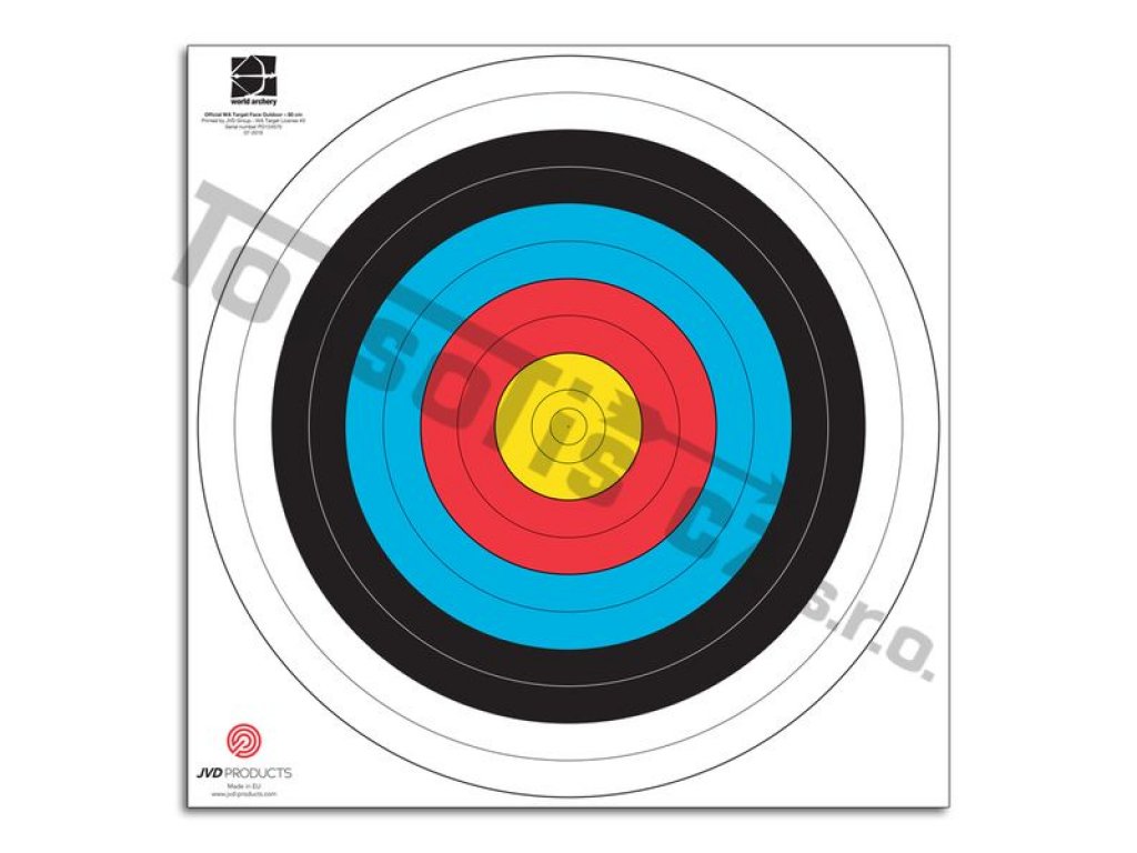 terč 80 cm bez čísel