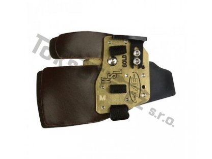 chránič prstů AAE KSL Gold cordovan Alu Black