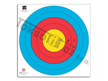 terč 80 cm redukovaný 6 kruhů