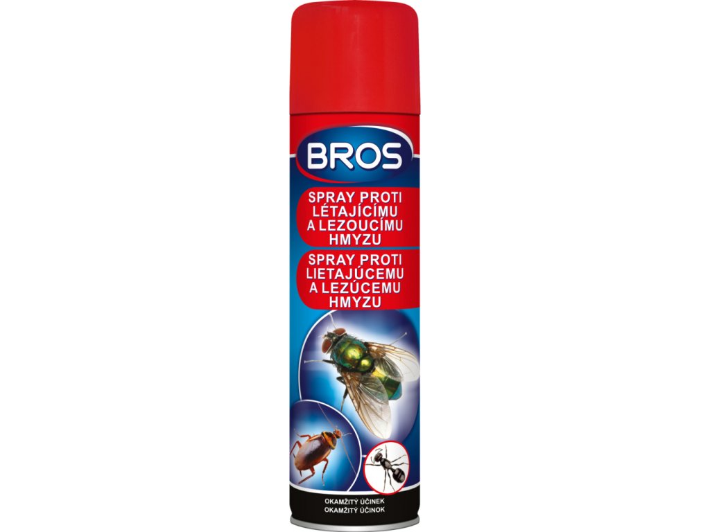 BROS - Spray proti létajícímu a lezoucímu hmyzu 400ml