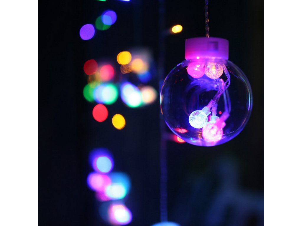 Dekorační LED řetěz - žárovky