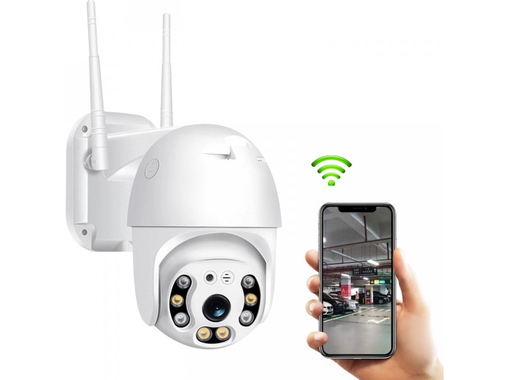 Domácí bezpečnostní  wifi IP kamera JT-4-2