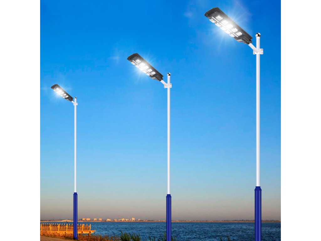 FO-X8100 zahradní solární lampa s PIR čidlem s dálkovým ovládáním