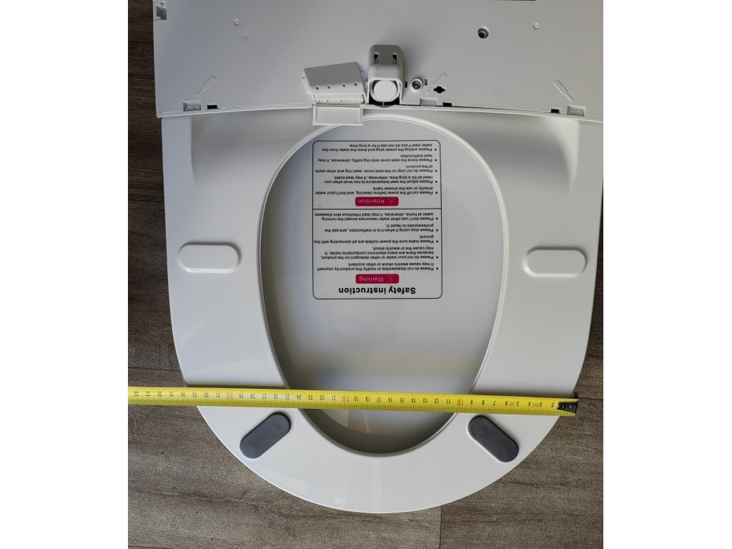 Japonský elektronický Bidet s Ovládáním - STANDARD tvar "U"