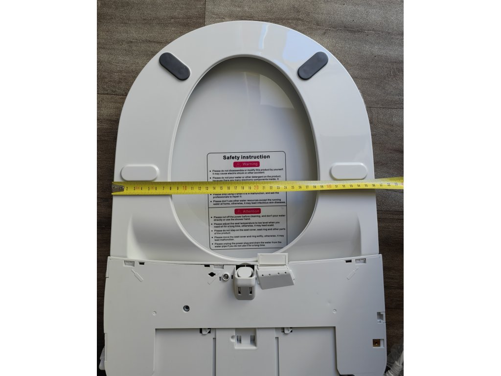 Japonský elektronický Bidet s Ovládáním - STANDARD tvar "U"