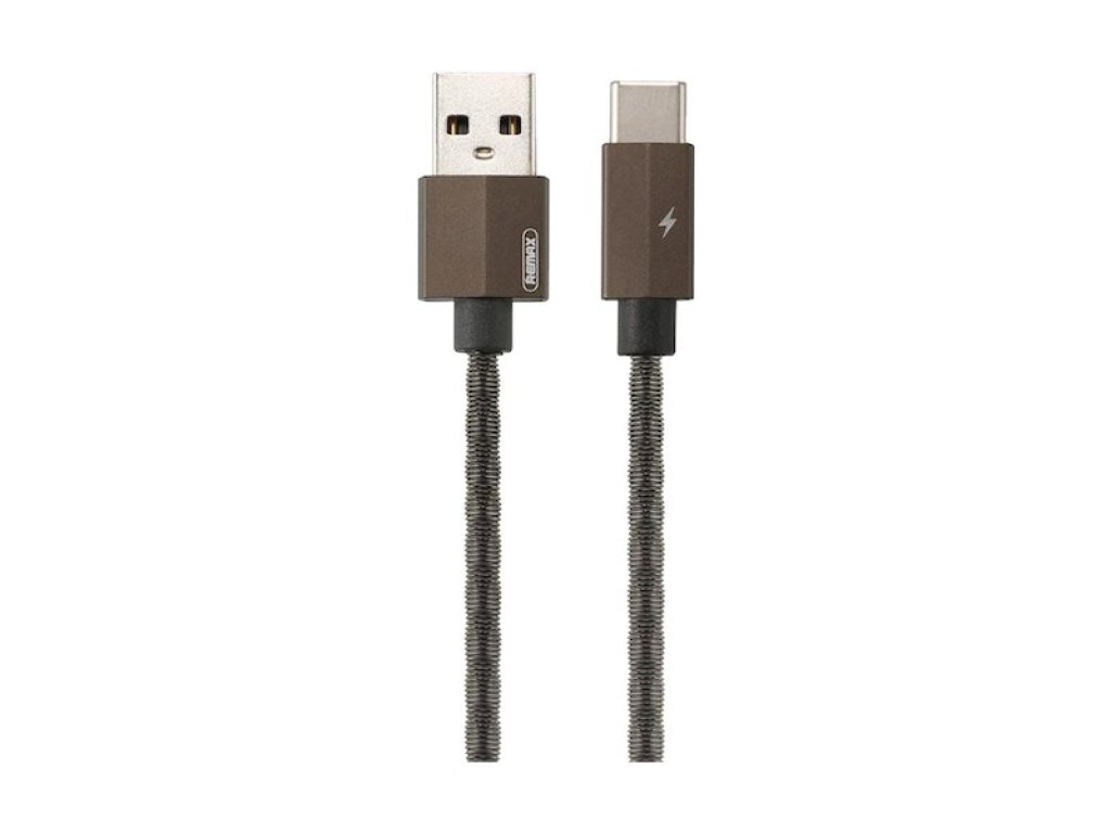 USB-C datový kabel Remax RC-110a Šedý