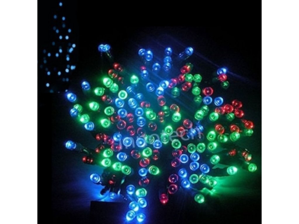 Vánoční světelný řetěz 100 LED venkovní 10m