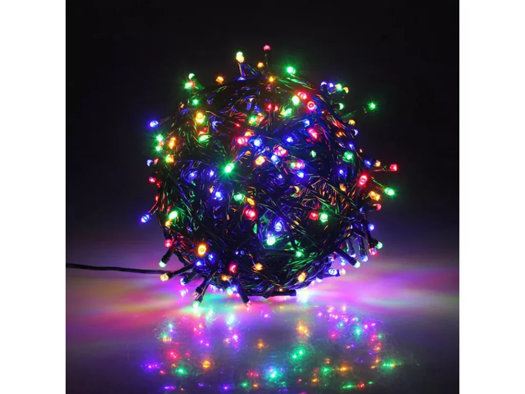 Vánoční světelný řetěz 1000 LED venkovní 100m + ovladač