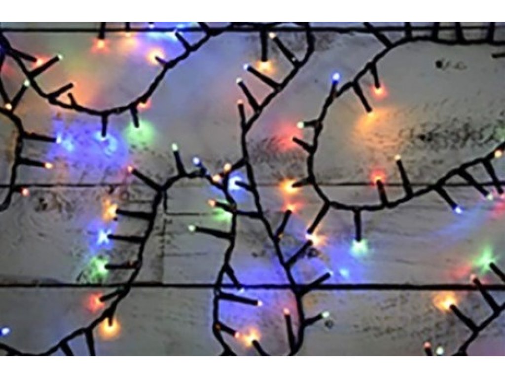 Vánoční světelný řetěz Girlanda 500 LED venkovní 10m