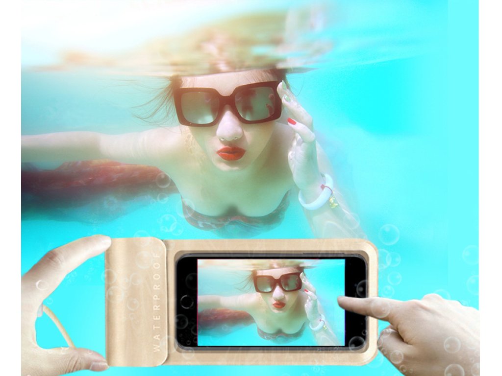WATERPROOF voděodolné pouzdro pro mobilní telefon ( 11 x 22cm )