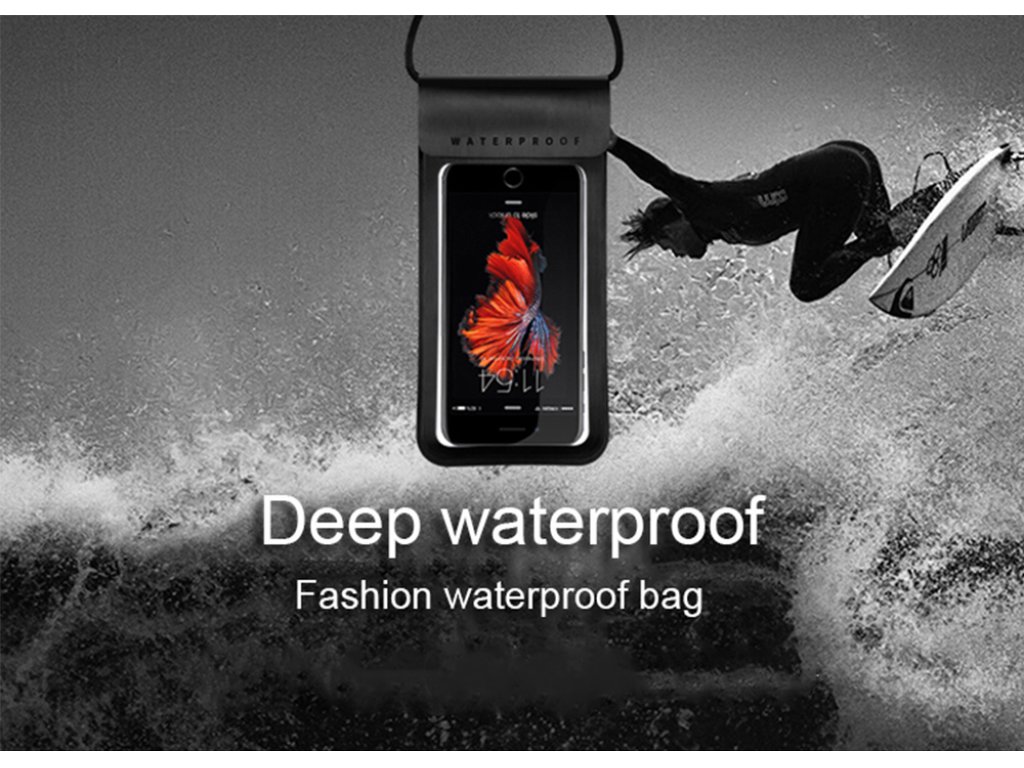WATERPROOF voděodolné pouzdro pro mobilní telefon ( 11 x 22cm )