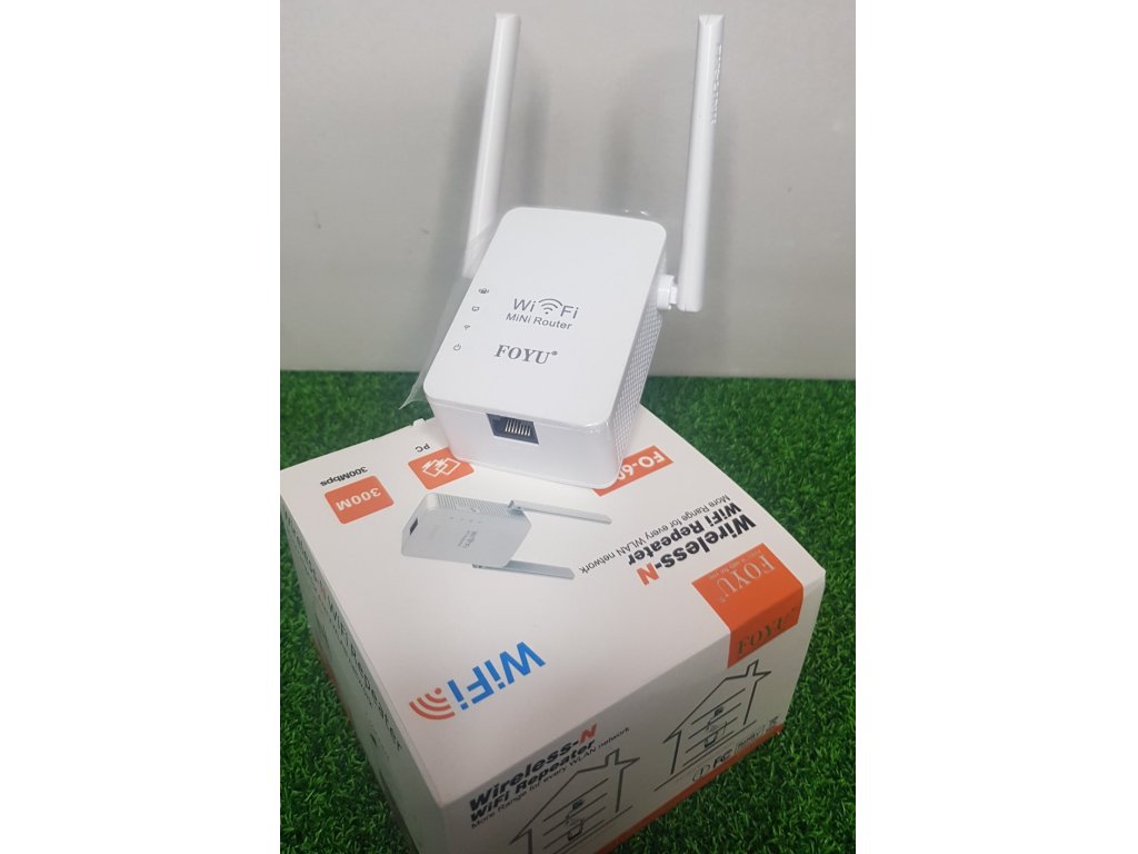 Zesilovač WiFi sítě FO-D011 Wireless-N WiFi repeater