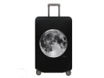 Ochranný obal na kufr Moon, černý