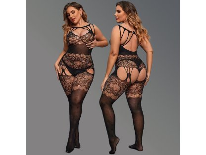 Dámské BODYSTOCKING PLUS SIZE 86010