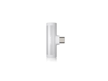 Jack adaptér USB-C WK Design WDC-094a Bílý