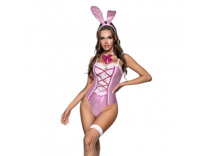 Kostým Bunny girl růžový S-L 7902