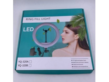 Kruhové LED světlo Selfie light - 15cm