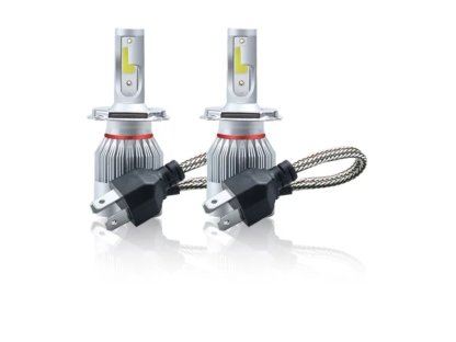 LED Headlights autožárovky C6 H4 6000K  36W/3800LM 12V/24V - 2ks