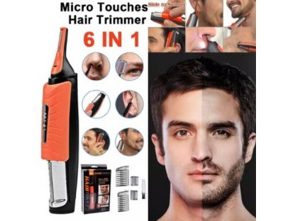 Micro multifunkční zastřihovač vousů, vlasů a obočí