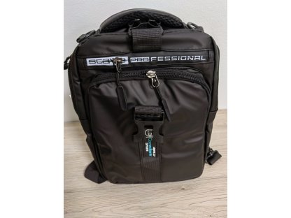 Pánská crossbody taška přes rameno / batoh s USB portem 3058