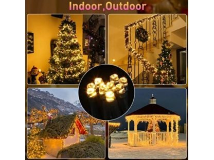 Vánoční světelný řetěz Girlanda 1000 LED venkovní 20m