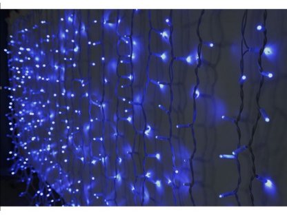 Vnitřní vánoční mikro závěs napojovací - 200 led (3 m)