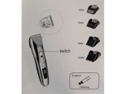 Zastřihovač vlasů a vousů - Electric Barber
