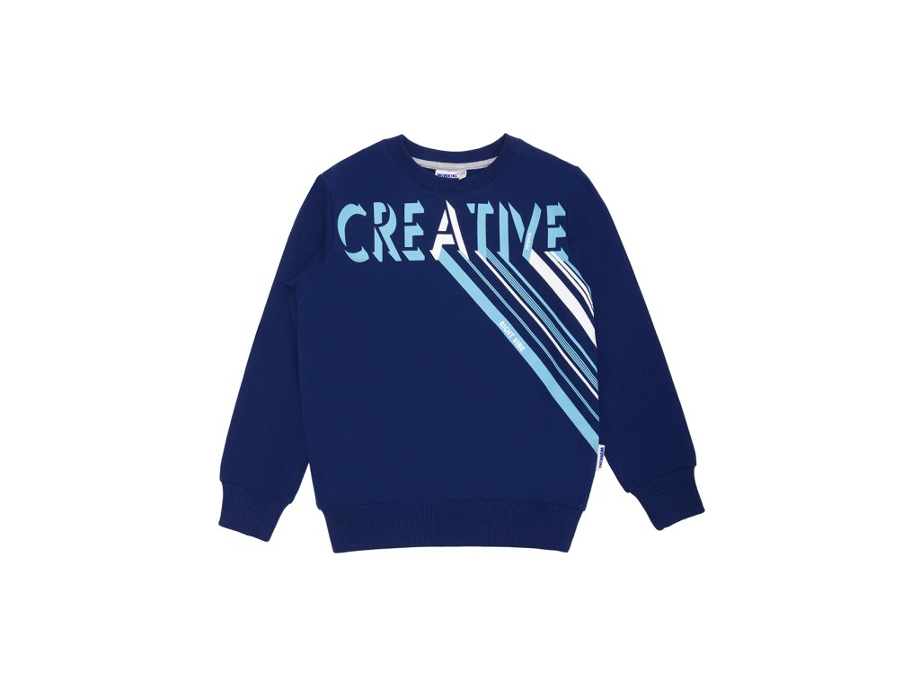 Chlapecká mikina Creative - navy