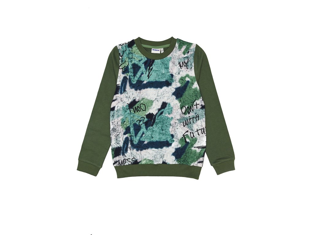 Chlapecká mikina Nature - khaki