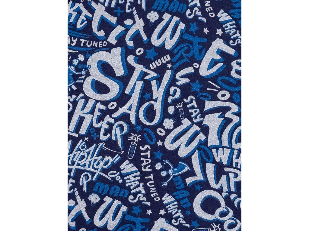 Chlapecká mikina Signs - navy