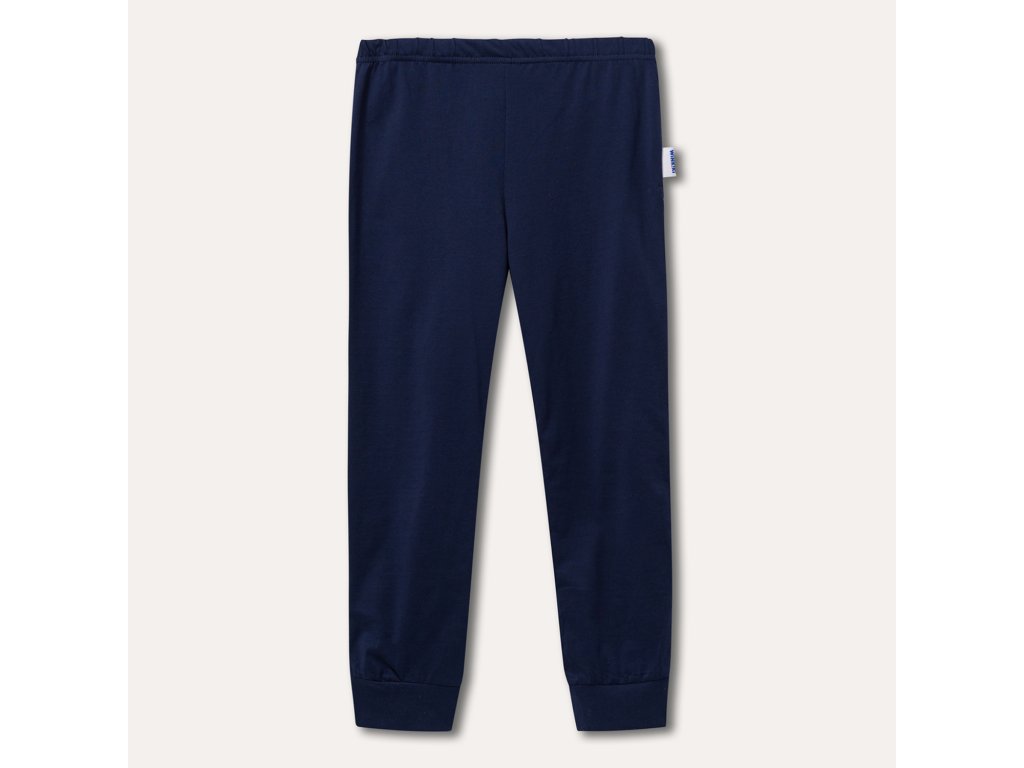 Chlapecké pyžamo - krátký rukáv, dlouhé kalhoty Let's Rock - žlutá/navy