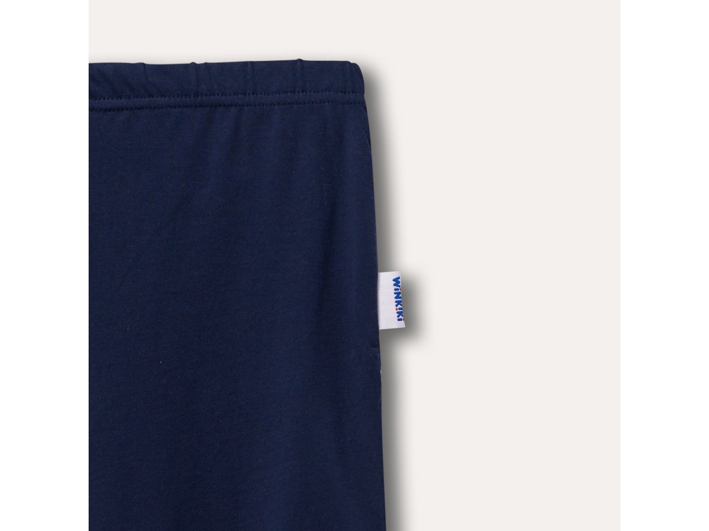 Chlapecké pyžamo - krátký rukáv, dlouhé kalhoty Let's Rock - žlutá/navy