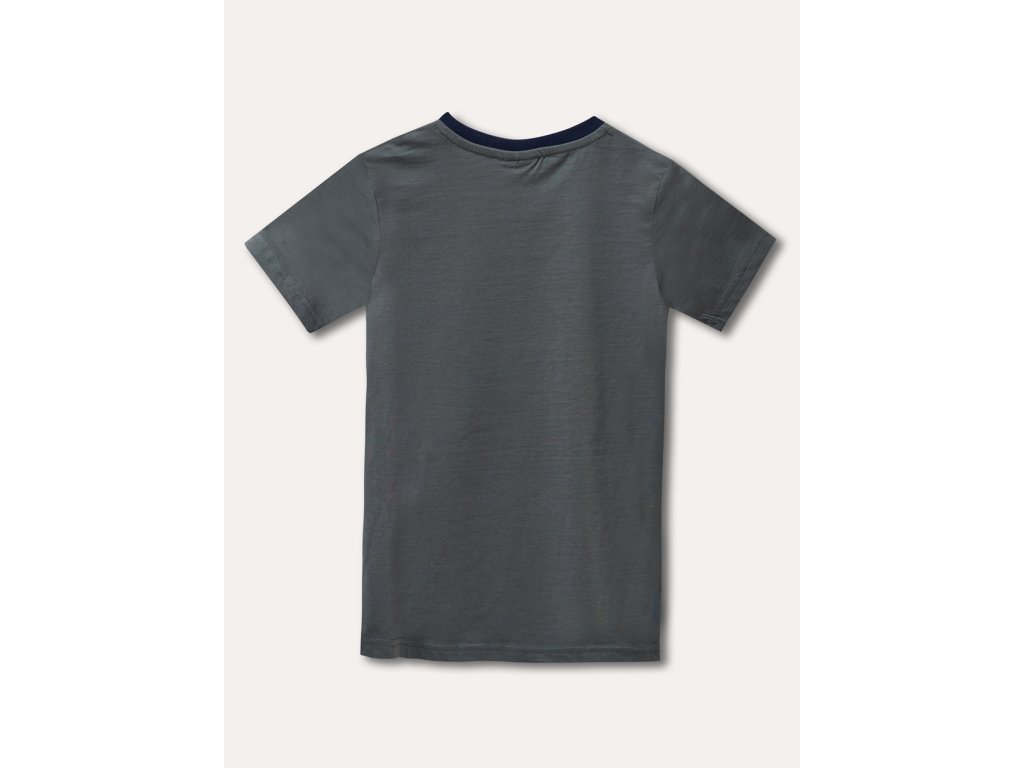 Chlapecké pyžamo - krátký rukáv, krátké kalhoty Riders - khaki/navy
