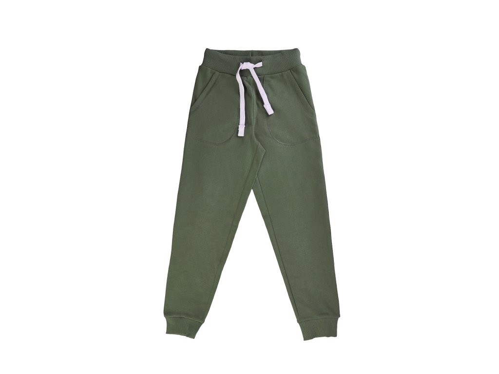 Chlapecké tepláky Street Style - khaki