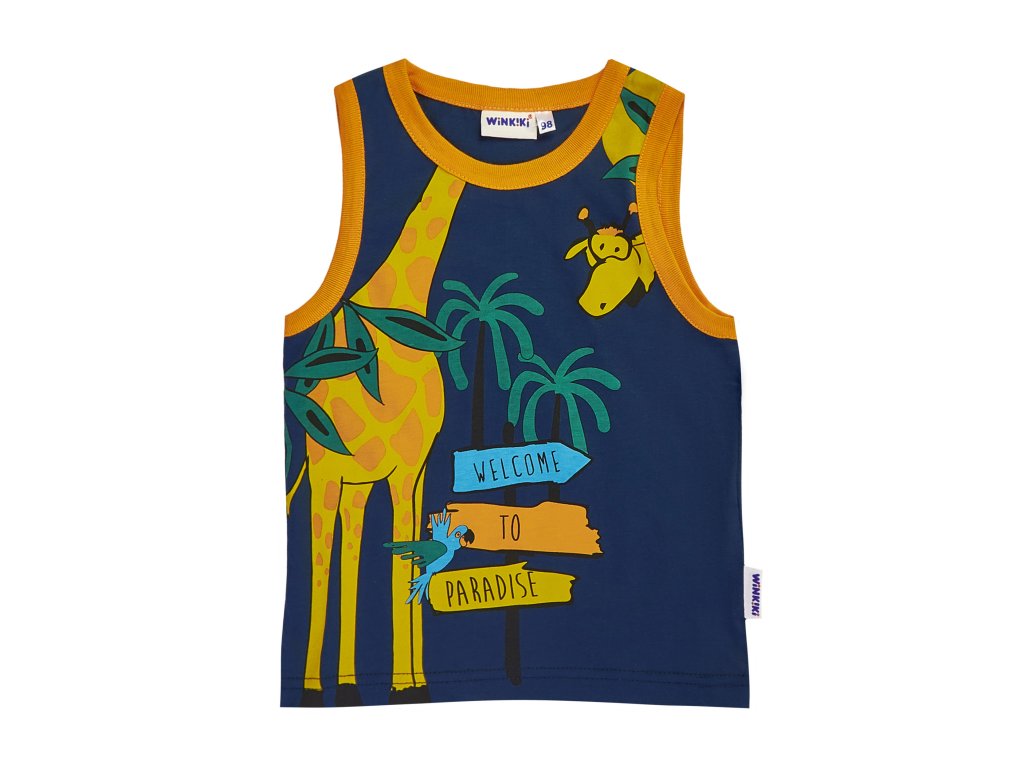 Chlapecké tílko Paradise - navy