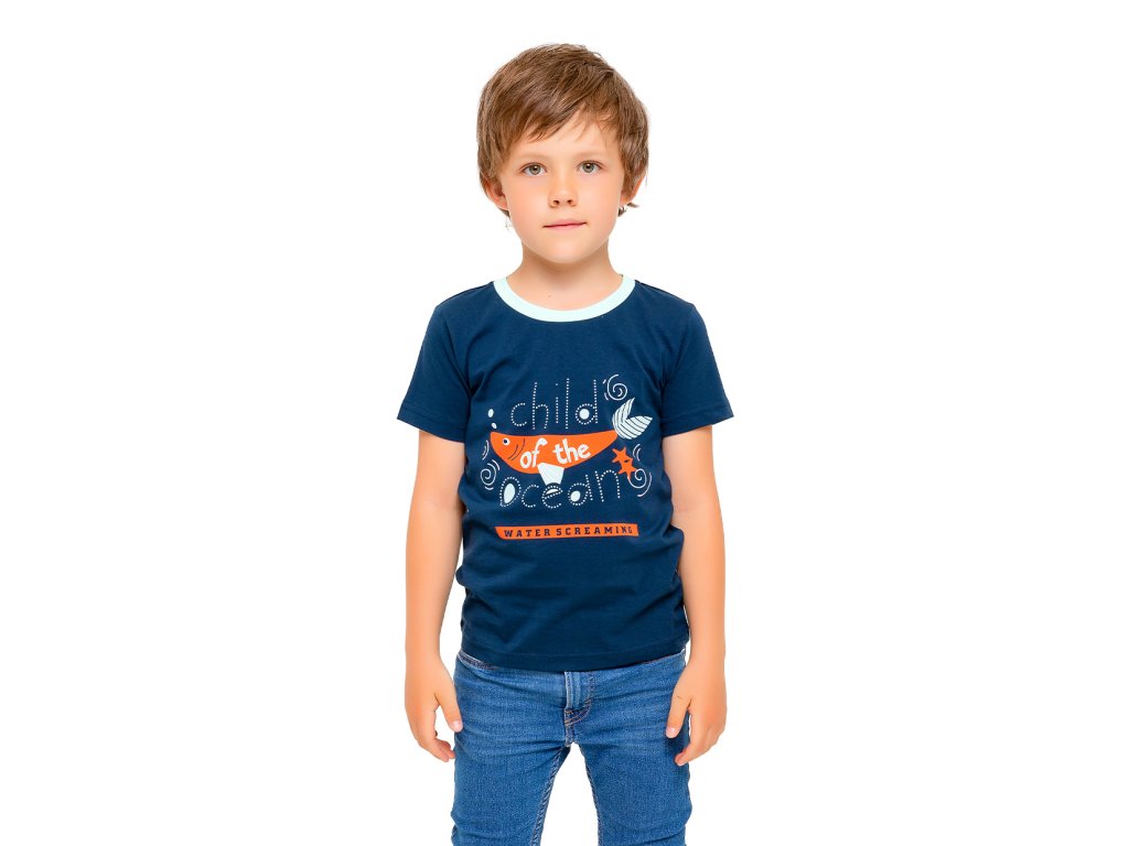 Chlapecké tričko Ocean - navy