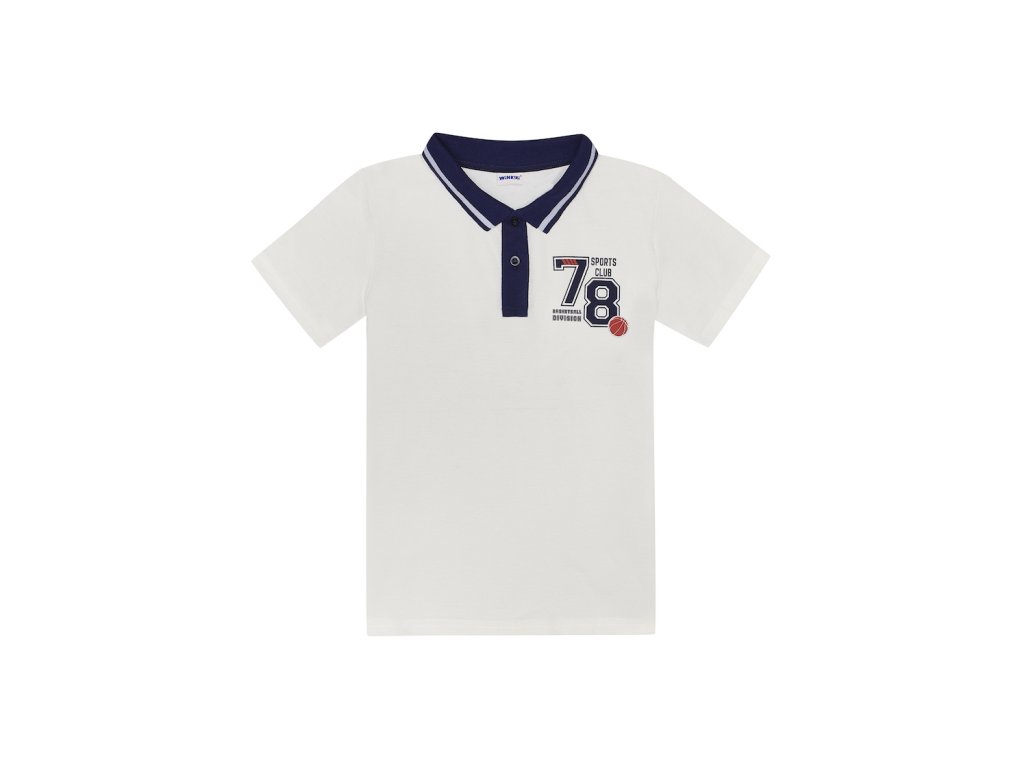 Chlapecké tričko Polo 78 - bílá