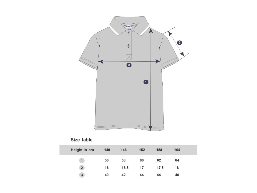 Chlapecké tričko Polo 78 - navy