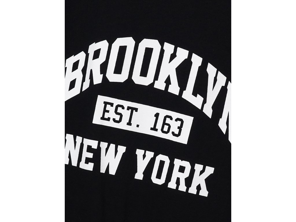 Chlapecké tričko s krátkým rukávem Brooklyn - černá