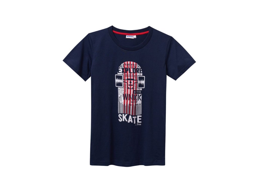 Chlapecké tričko Skate - navy