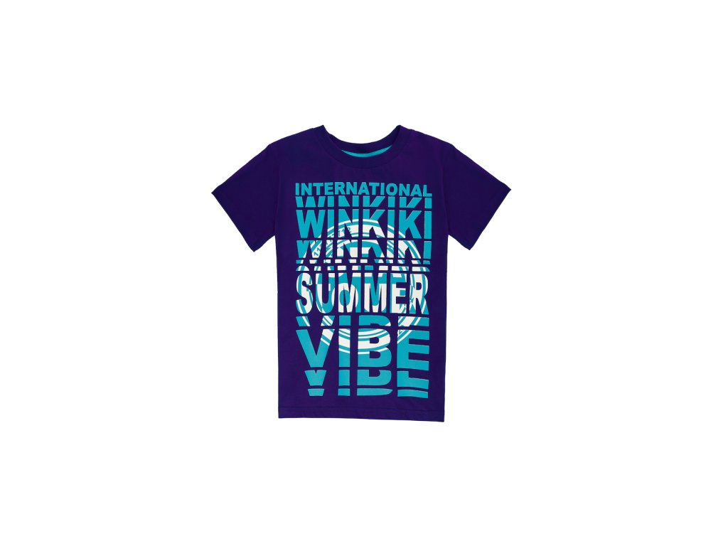 Chlapecké tričko Summer Vibe - navy