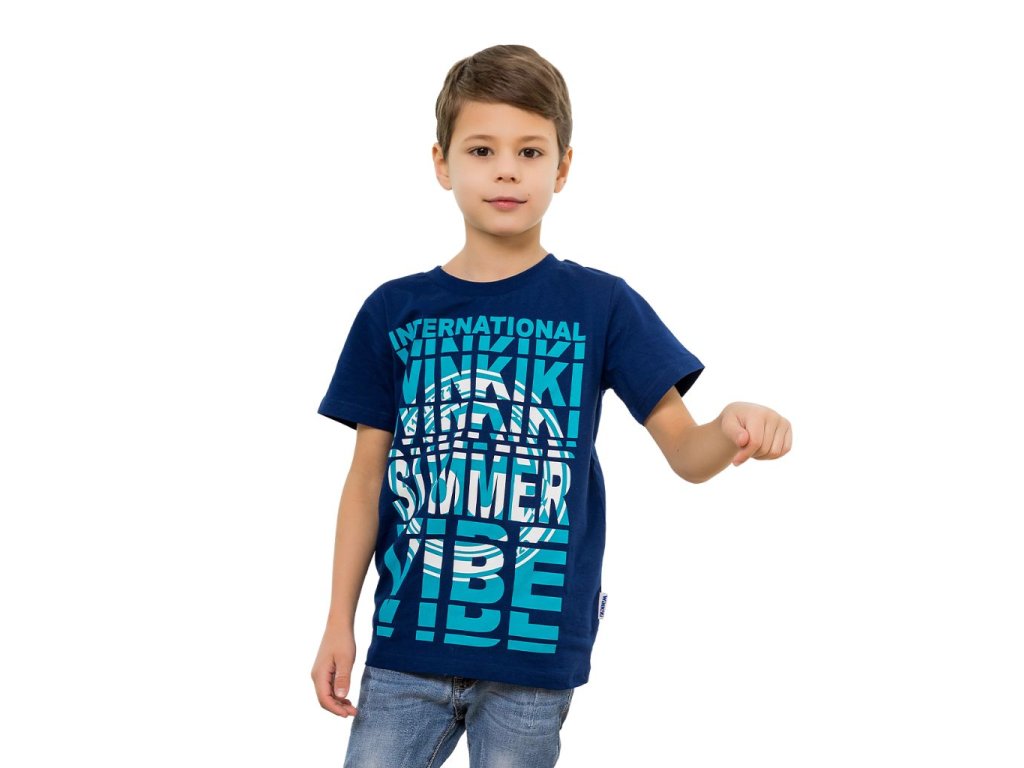 Chlapecké tričko Summer Vibe - navy