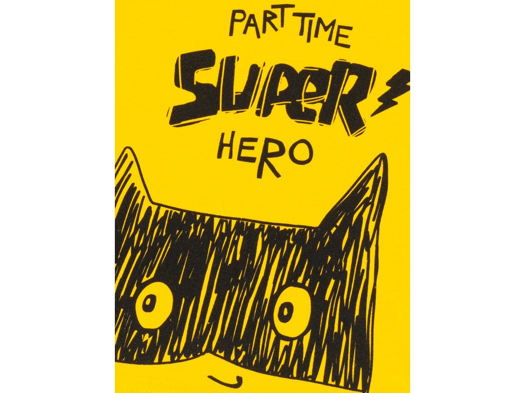 Chlapecké tričko Super Hero - žlutá