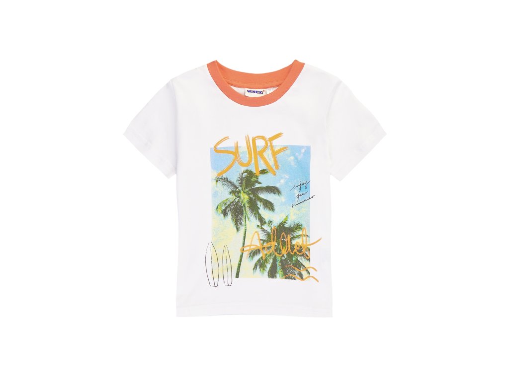 Chlapecké tričko Surf - bílá