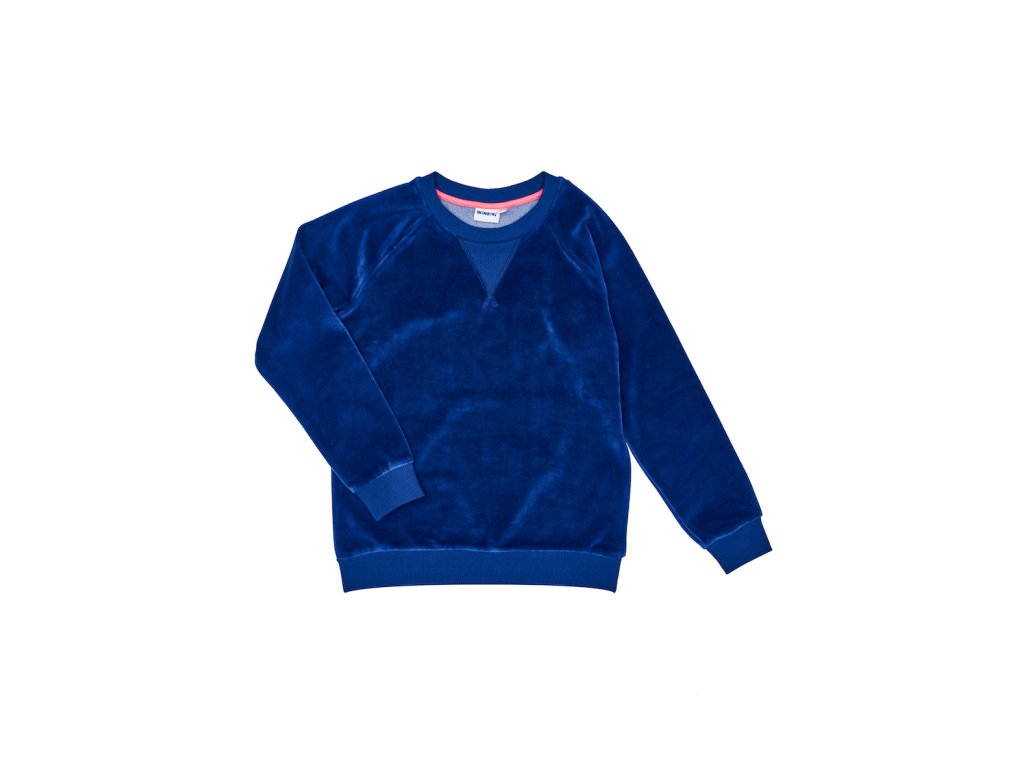 Dívčí mikina Velur - navy