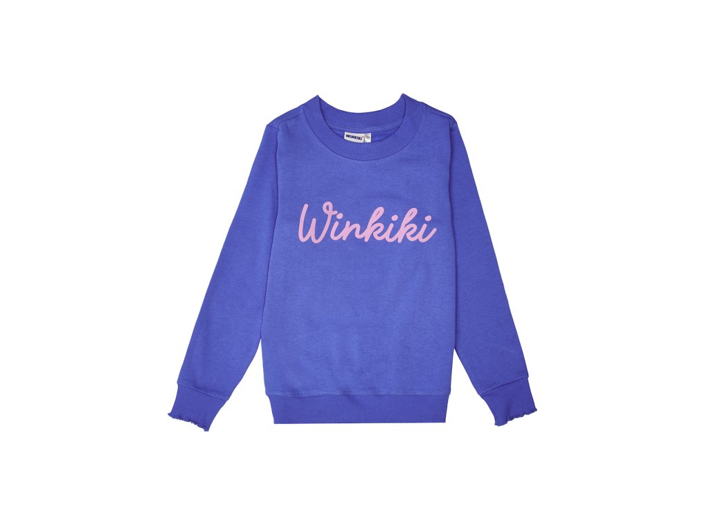 Dívčí mikina Winkiki - modrá