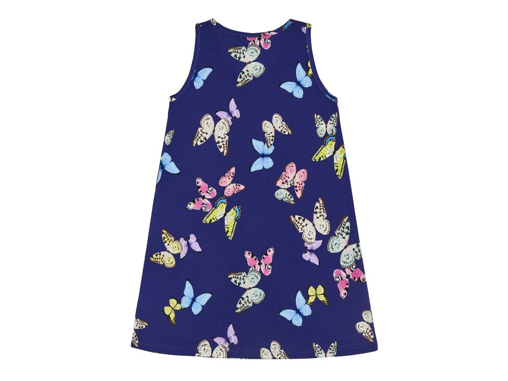 Dívčí noční košile Butterfly - navy