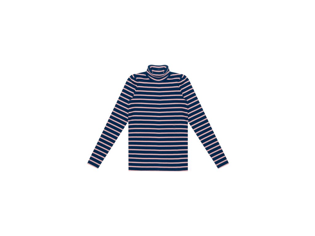 Dívčí rolák Colourful Dreams - navy - pruhy